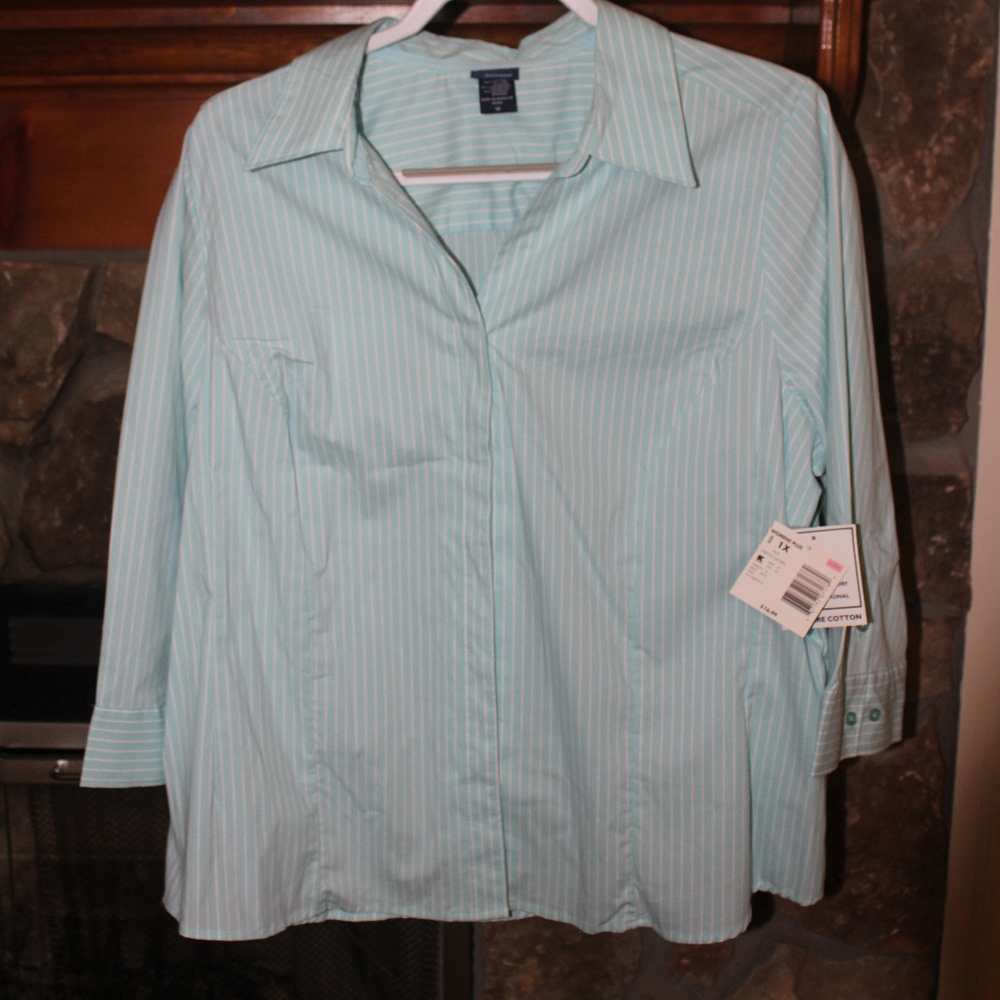 Basic Editions Dress Shirts (Set of 3)